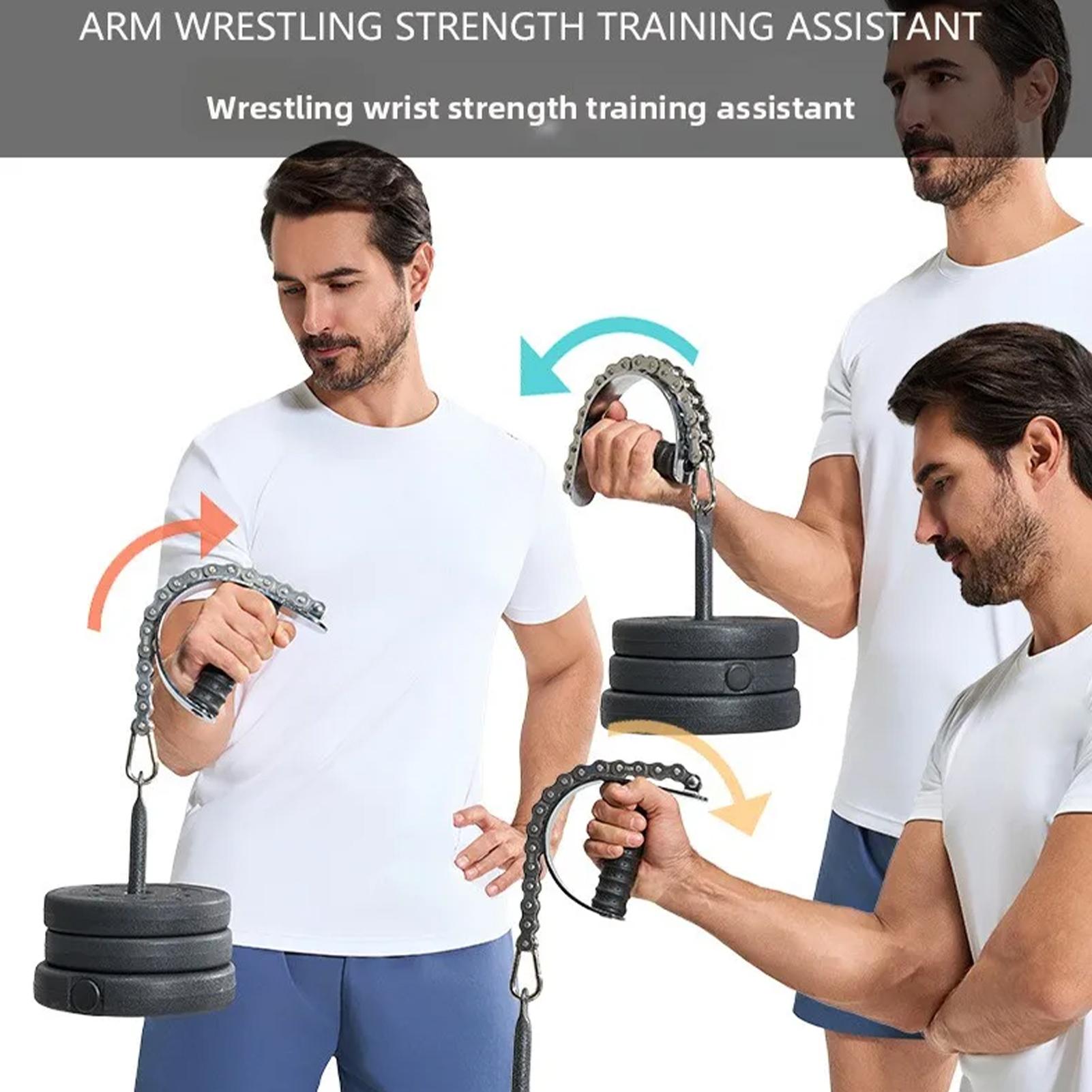 Lifting Belt - Arm Wrestling Strap Barbell Gripper Attachment